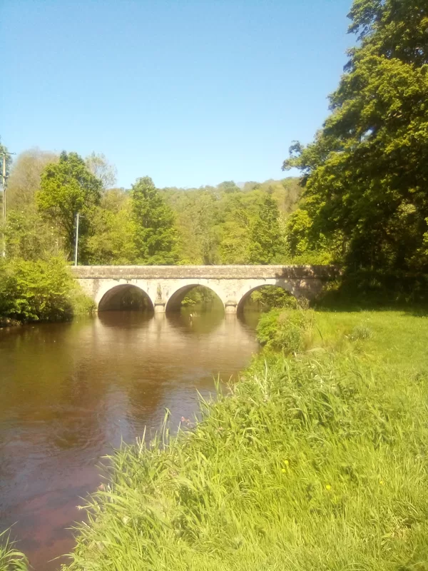 Saint-Clet (6 km) : pont de Kerglaz
